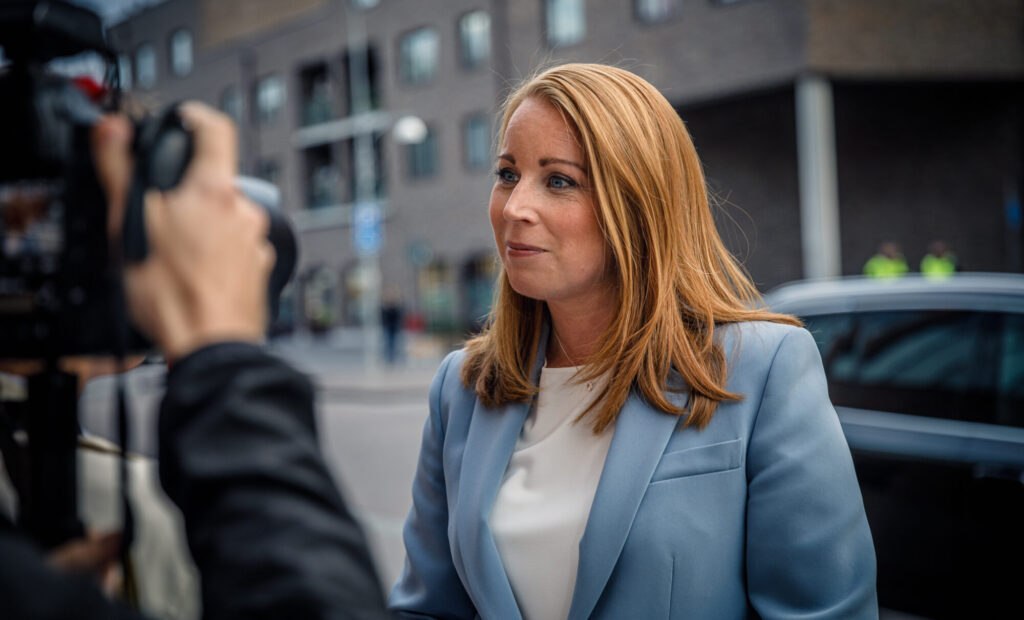 Annie Lööf (C). Foto: Jesper Ahlin Marceta