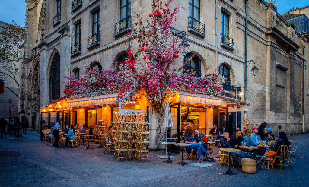 Café i Paris. Foto: Jesper Ahlin Marceta