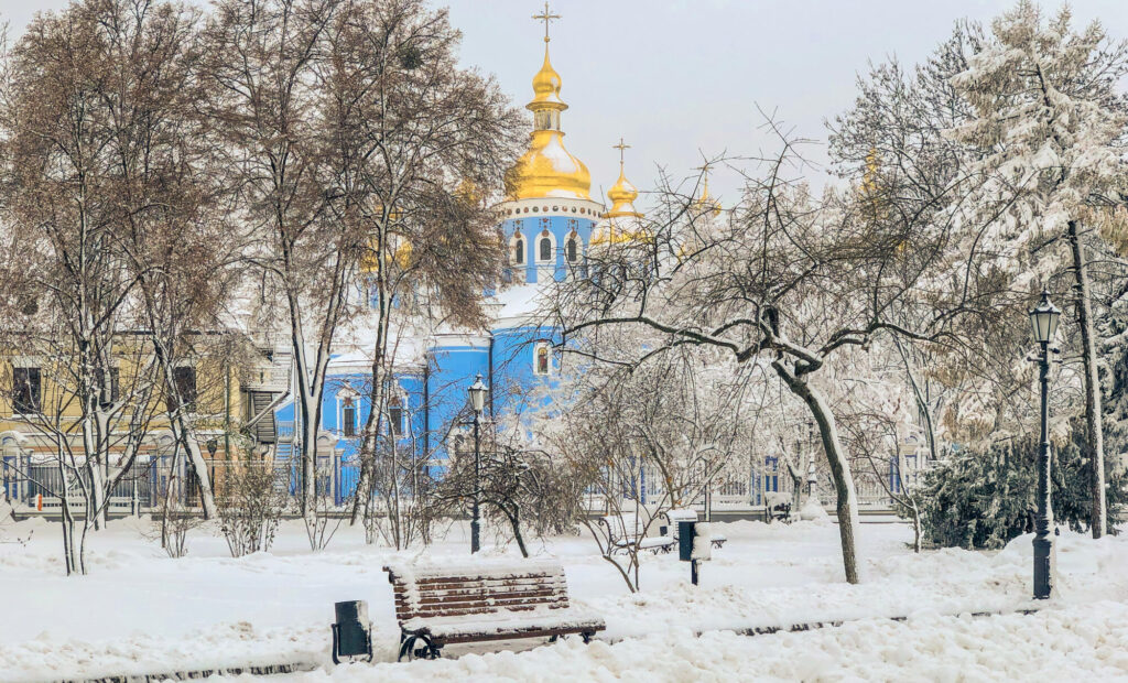 Sankt Michaelskatedralen i Kiev, Ukraina. Foto: Jesper Ahlin Marceta