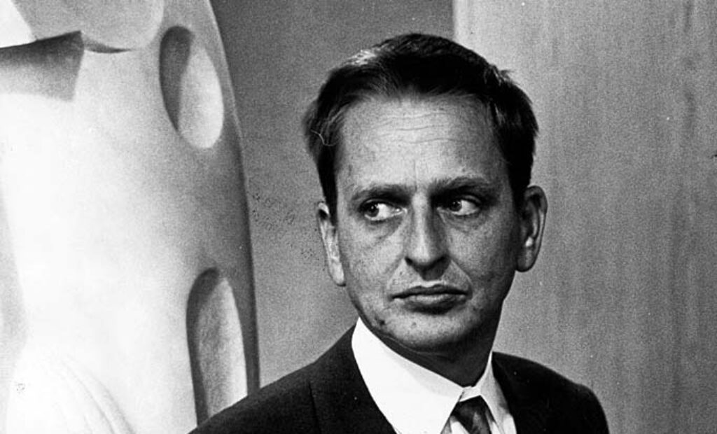 Olof Palme. Foto: Folke Hellberg